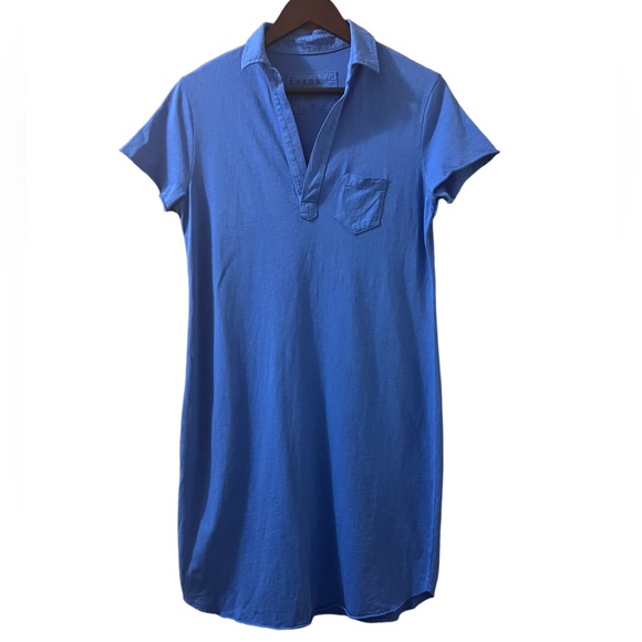 Frank & Eileen Blue Lauren Polo Dress Sz 4 - Picture 5 of 7
